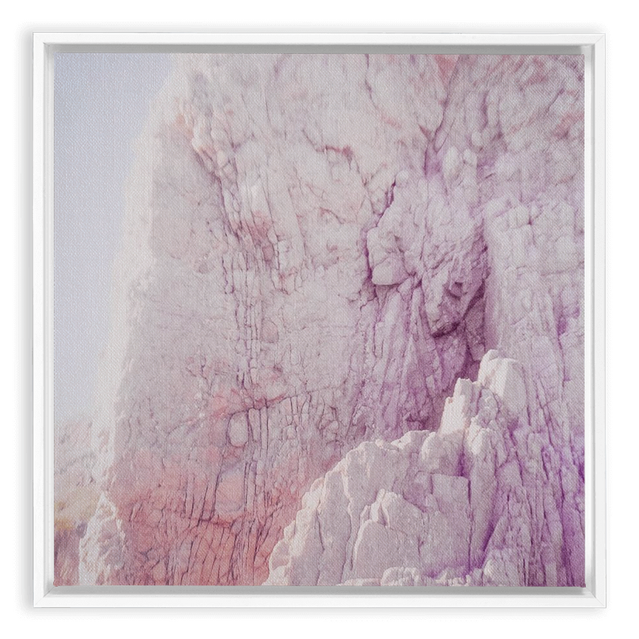 White Cliff Framed Canvas 1