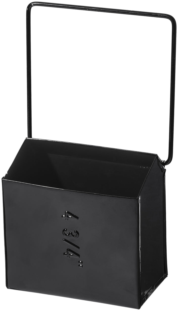 hanging tool storage box wide black design by puebco 7