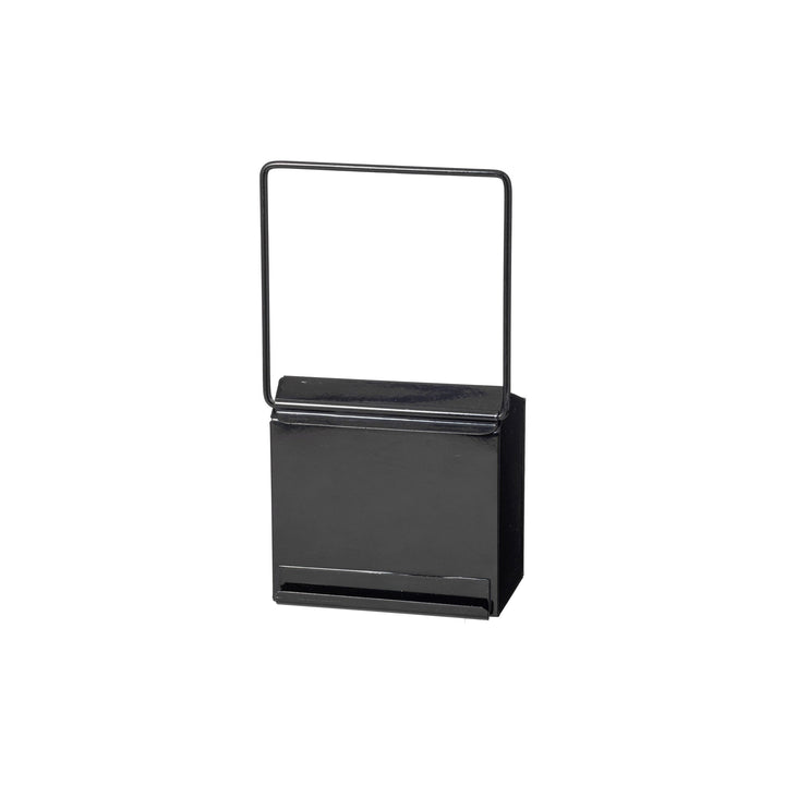 hanging tool storage box wide black design by puebco 5