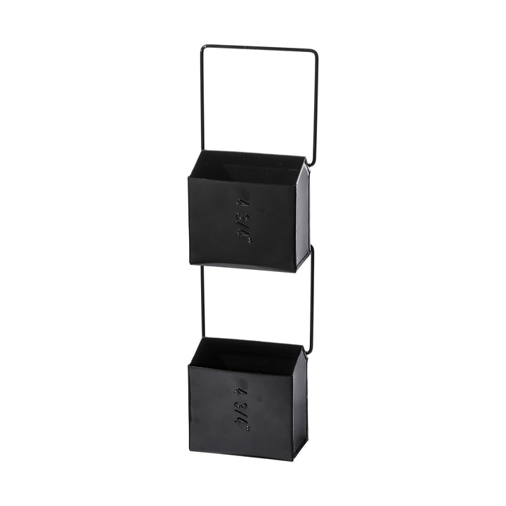 hanging tool storage box wide black design by puebco 6
