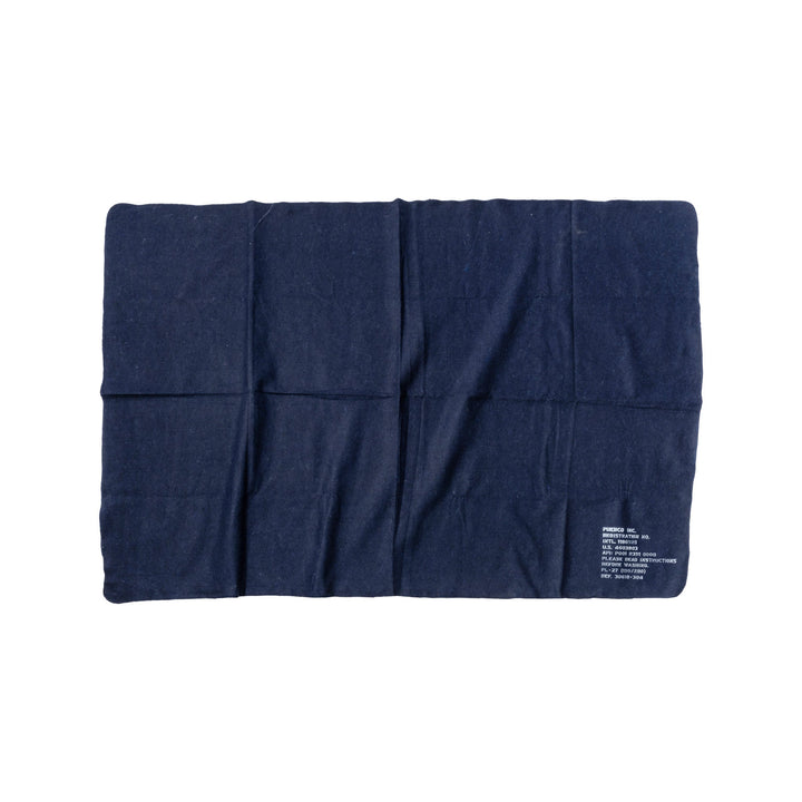 felted blanket navy blue design by puebco 2