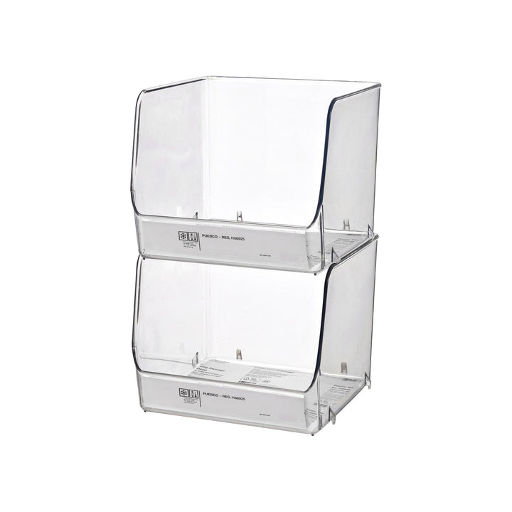 plastic stacking storage deep design by puebco 4