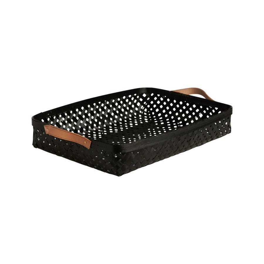 Large Sporta Bread Basket In Black Design By Oyoy 1