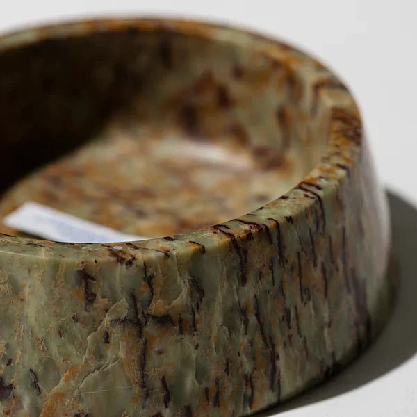 Marble Pet Bowl By Puebco 110394 6