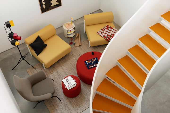 bon red round pouf by hem 30506 6