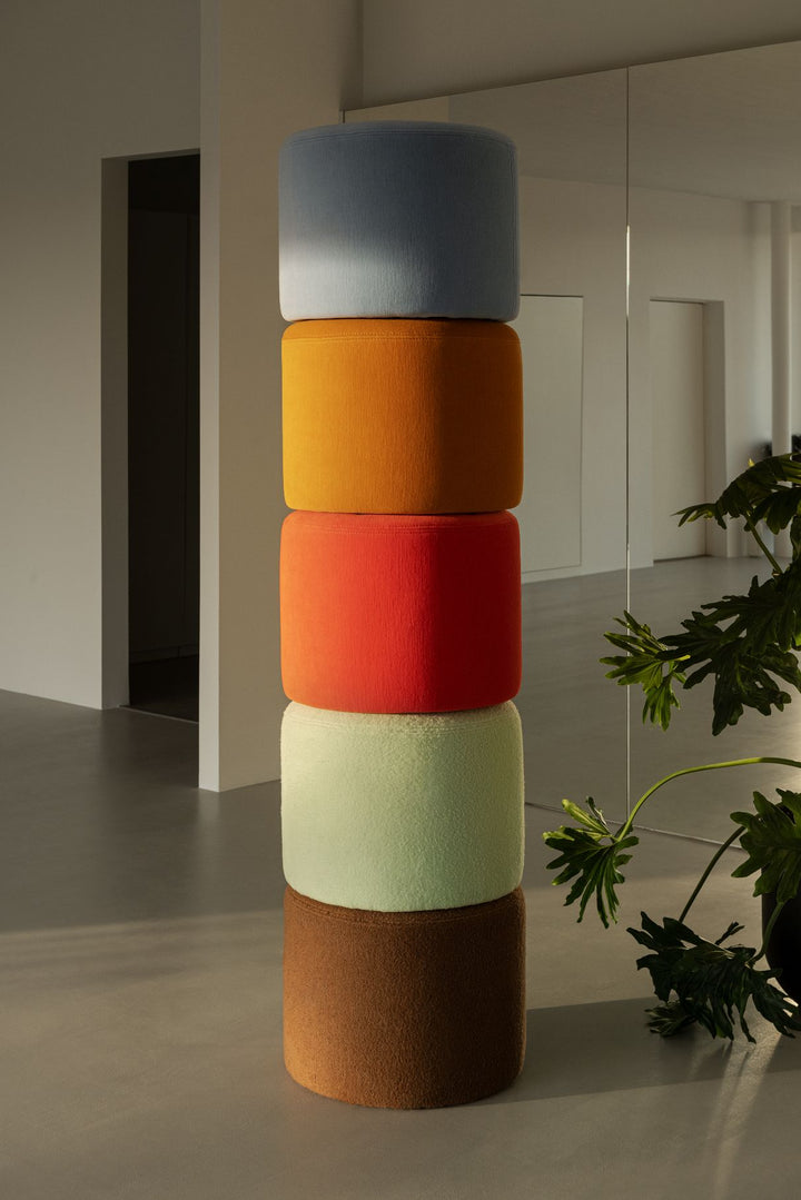 bon ochre round pouf by hem 30505 3