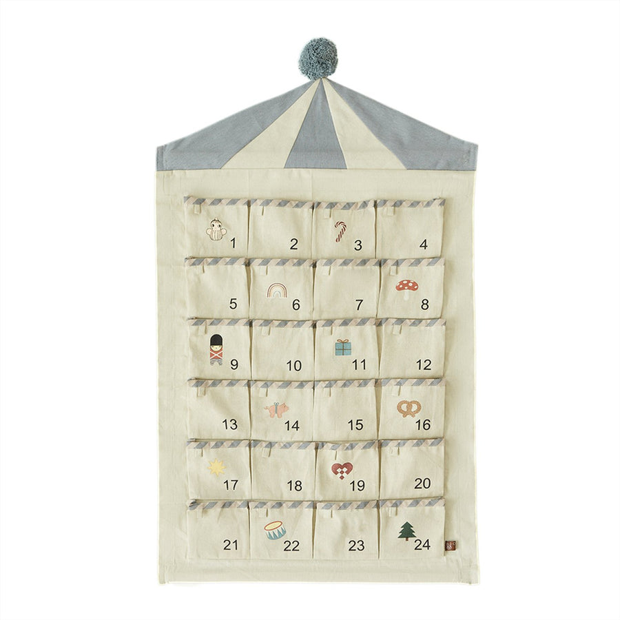 Circus Christmas Calendar Blue 1