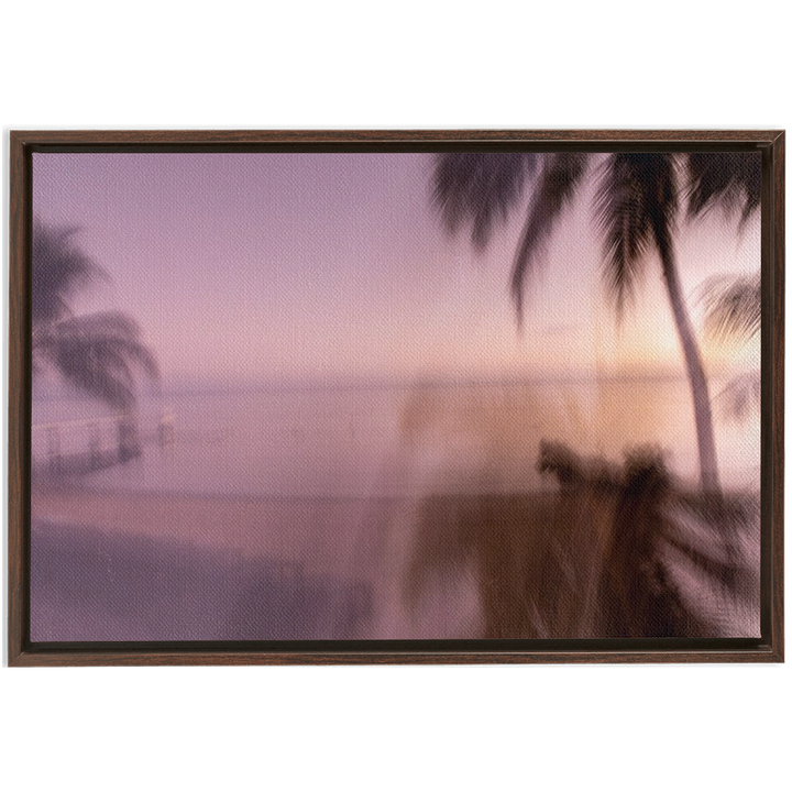 Tahitian Sunrise Framed Canvas 8