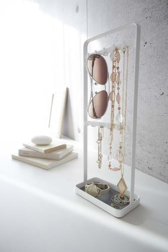 Tower Accessory Stand In White 4