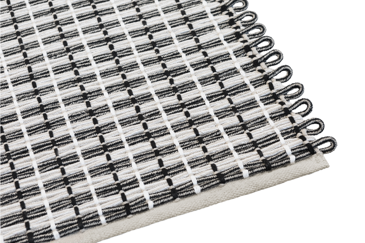 Rope Salt & Pepper Large Rug 2