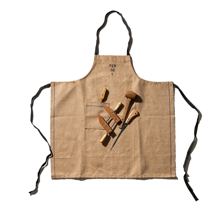 florist jute apron 2