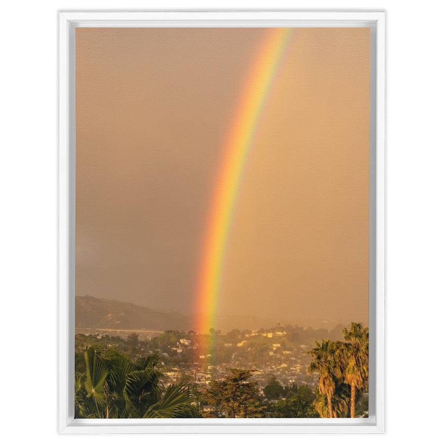 Rainbow 2 Framed Stretched Canvas 1