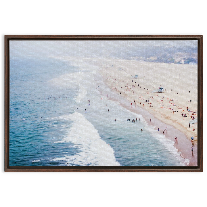 Santa Monica Framed Canvas 4