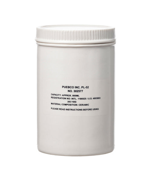 ceramic canister in large design by puebco 6