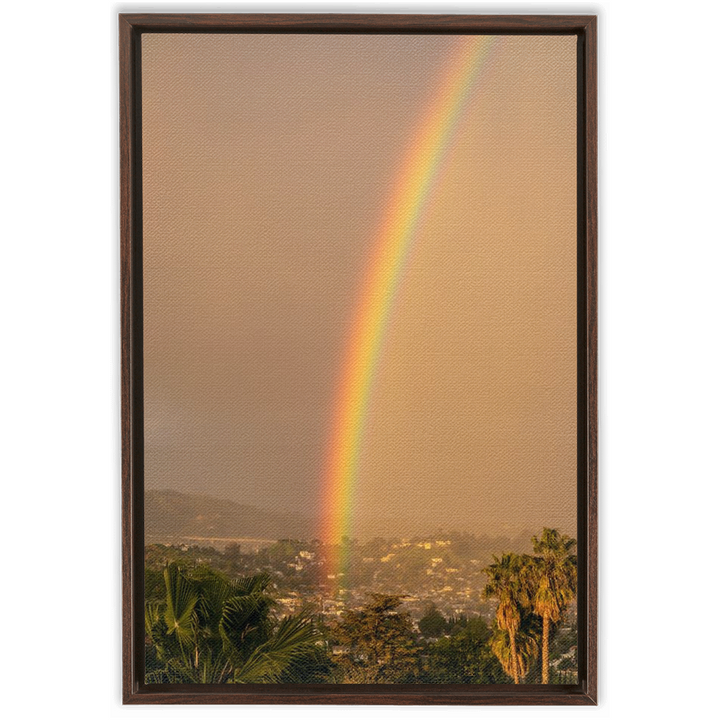 Rainbow 2 Framed Stretched Canvas 4