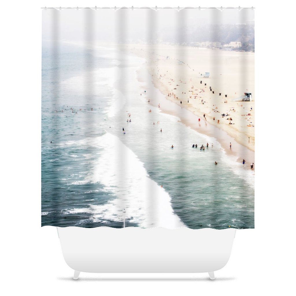 Santa Monica Shower Curtain 1