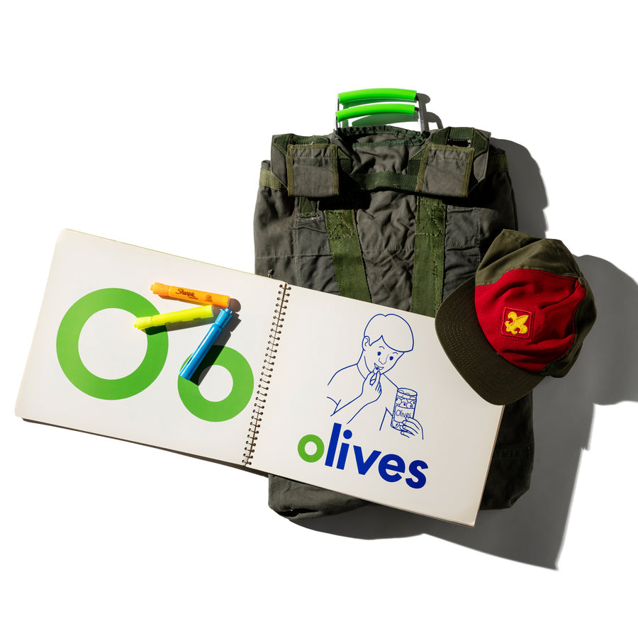 Vintage Material A3 Bag 8