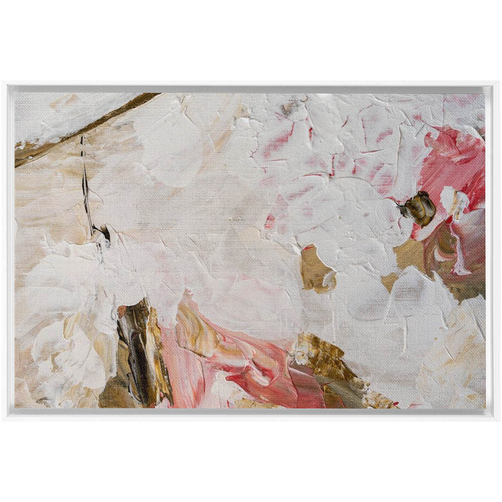 Summer Rose Framed Canvas 18