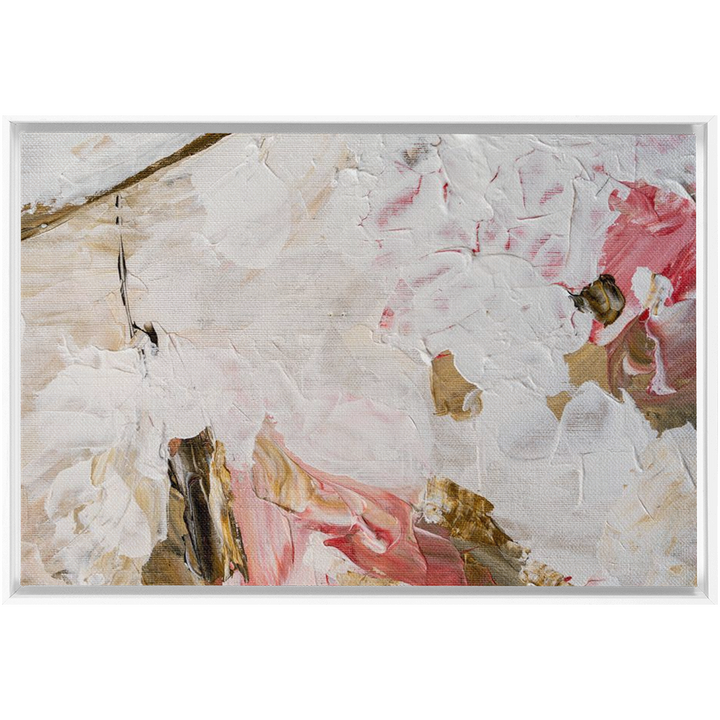 Summer Rose Framed Canvas 18