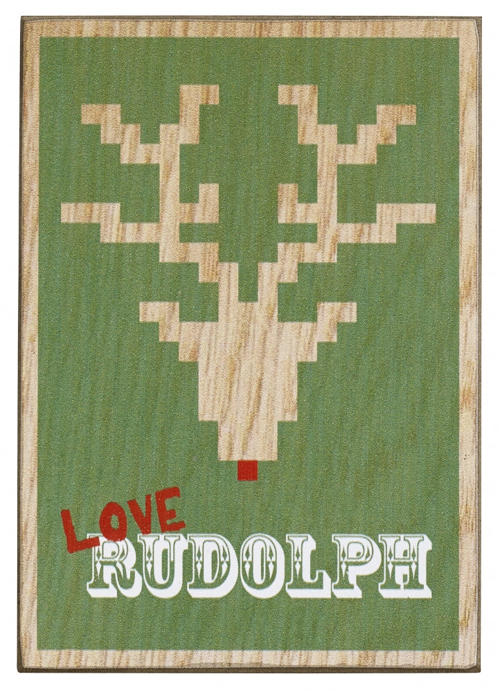 Wood Christmas Postcard By Ladron Dk 1
