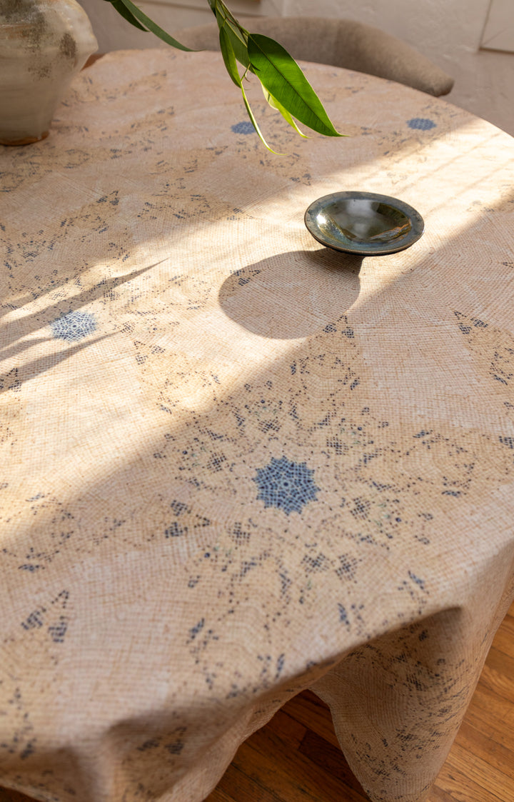 Canvas Lace Tablecloth