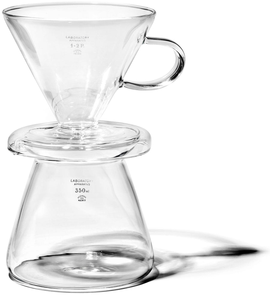 Glass Coffee Dripper Set Design By Puebco 2