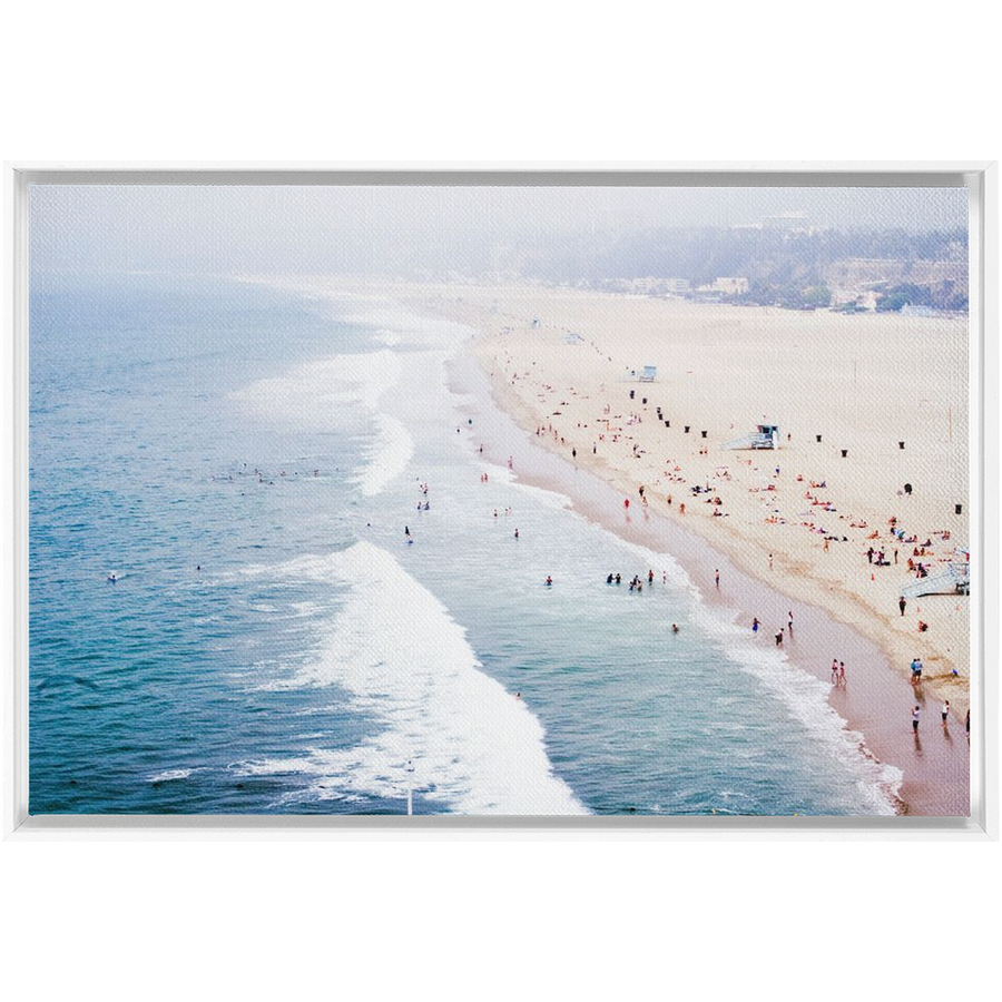 Santa Monica Framed Canvas 1