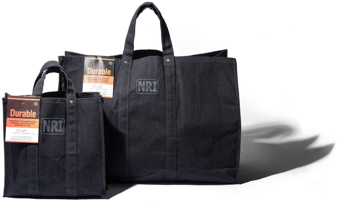 Labour Tote Bag Large Black Design By Puebco 1