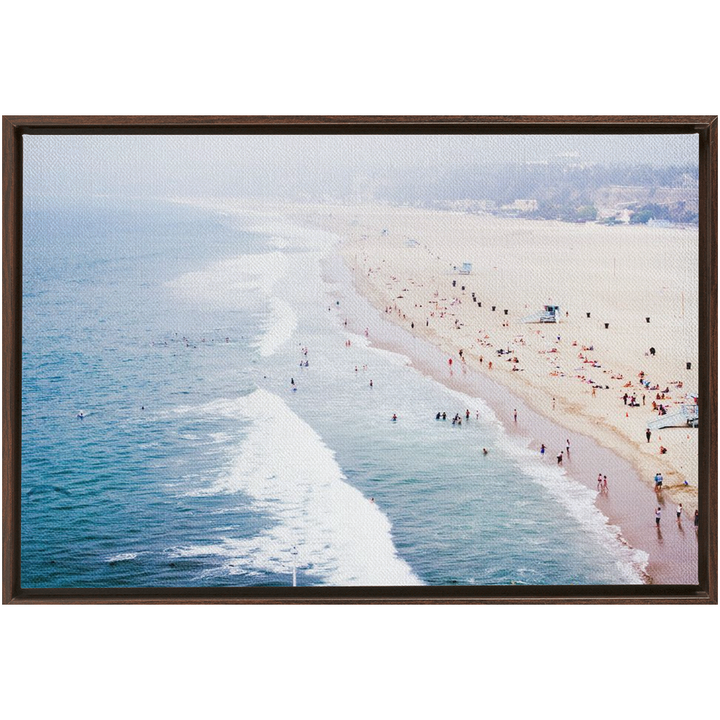 Santa Monica Framed Canvas 10