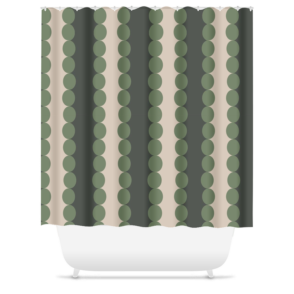 Peas Shower Curtain 1