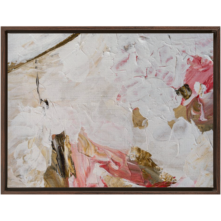Summer Rose Framed Canvas 1