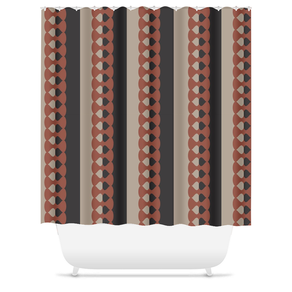 Bowties Shower Curtain 1