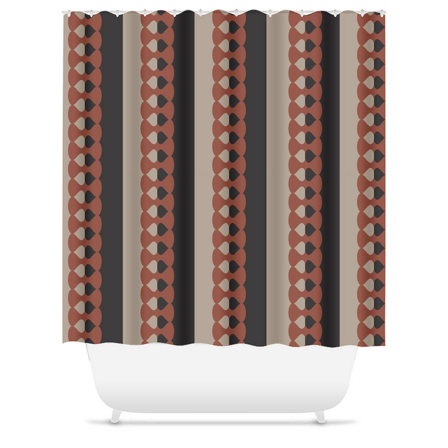 Bowties Shower Curtain 1