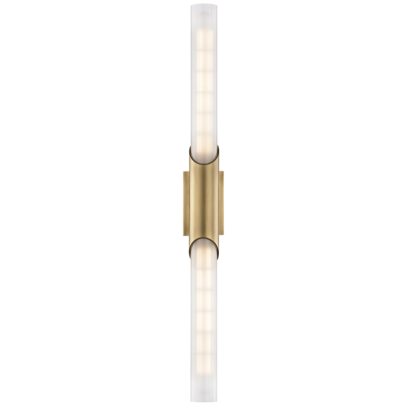 hudson valley pylon 2 light wall sconce 1