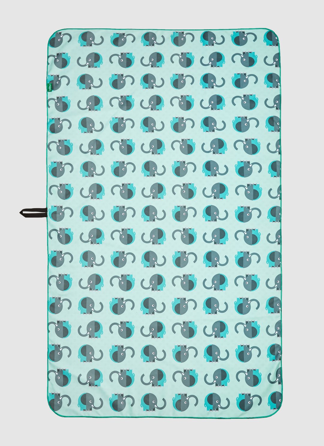 Elephants Microfiber Towel 1