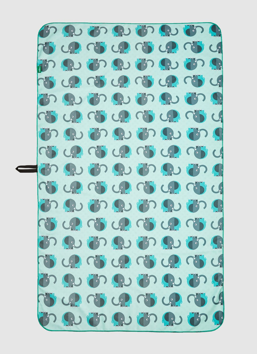 Elephants Microfiber Towel 1