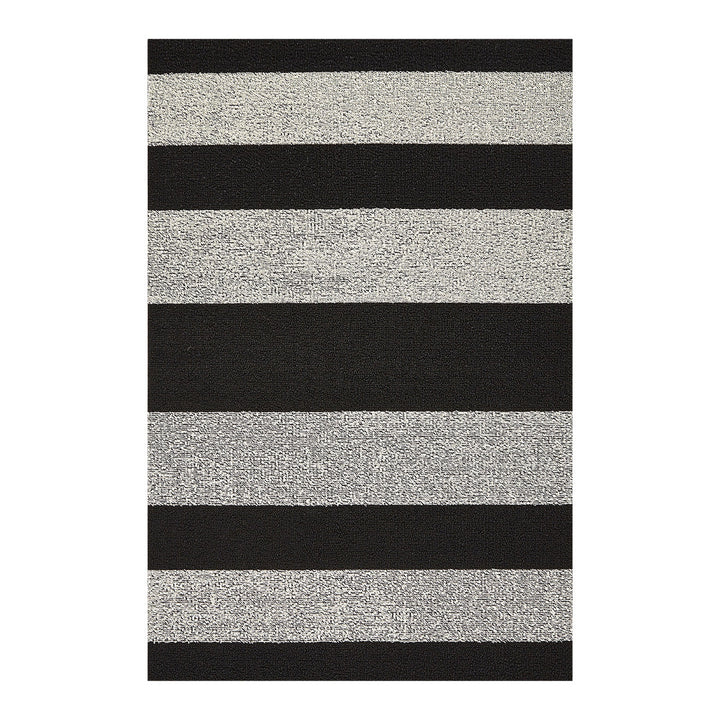 Bold Stripe Black White Shag Chilewich Chw 200126 002 1