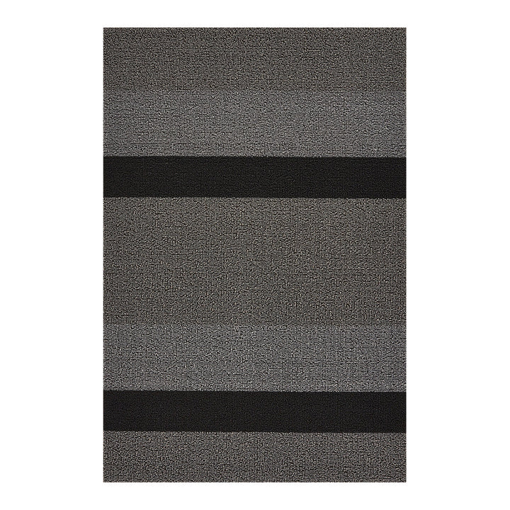 Bold Stripe Silver Black Shag Chilewich Chw 200126 004 1