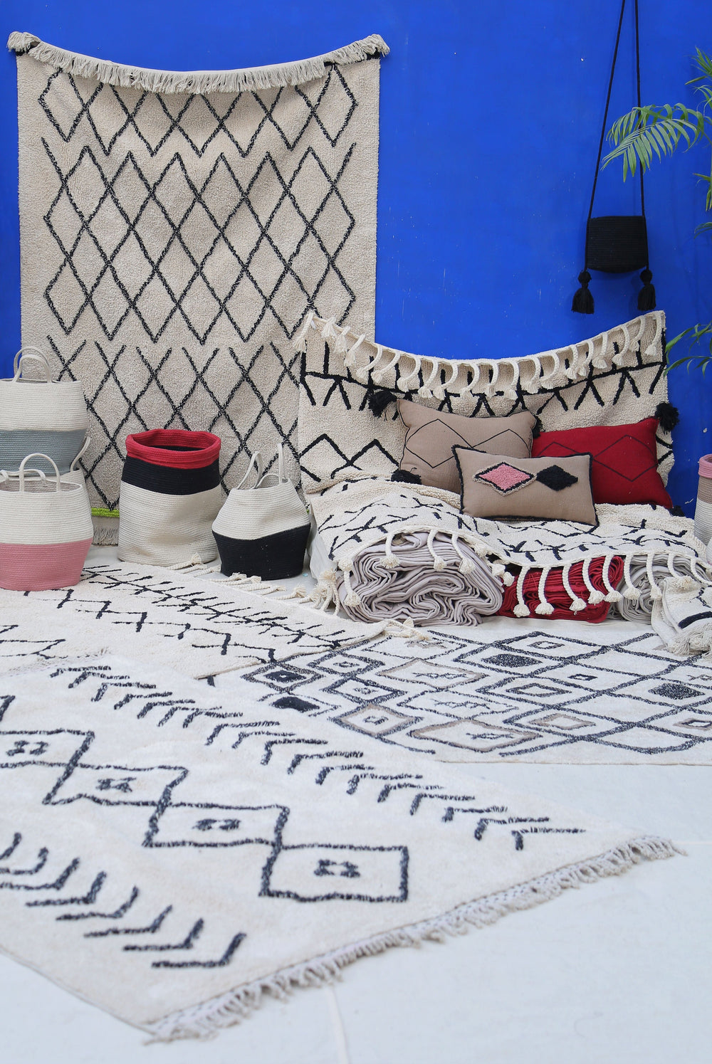 Bereber Rug in Rhombs design by Lorena Canals