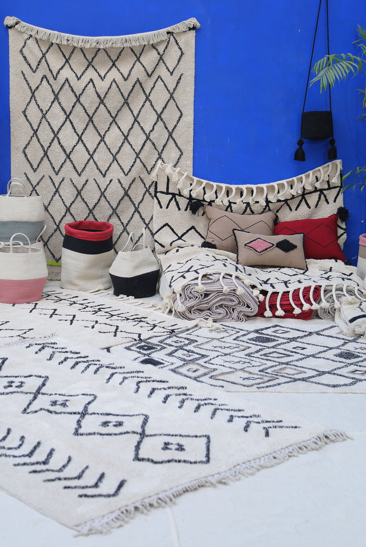 Bereber Rug in Rhombs design by Lorena Canals