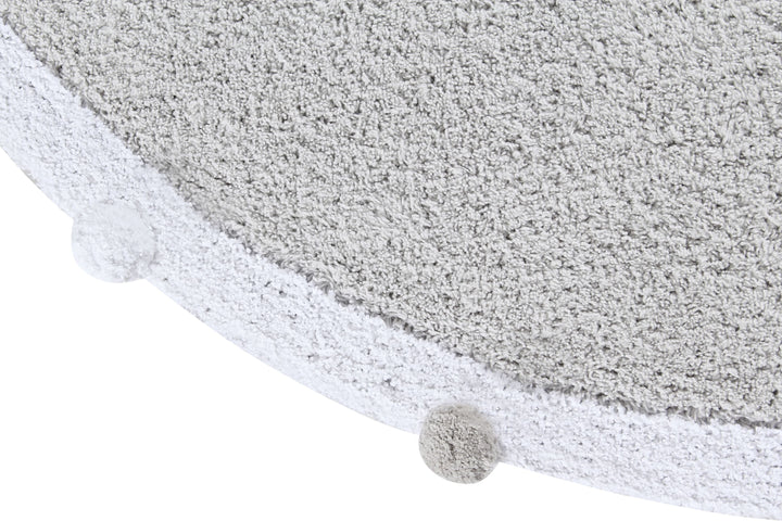 Bubbly Rug in Light Grey design by Lorena Canals