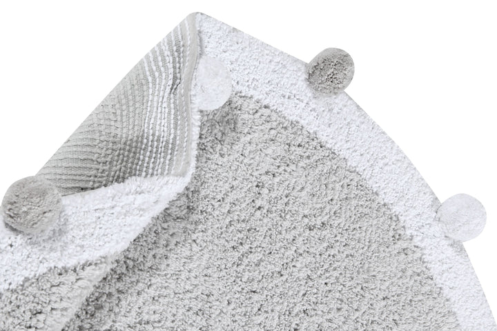 Bubbly Rug in Light Grey design by Lorena Canals