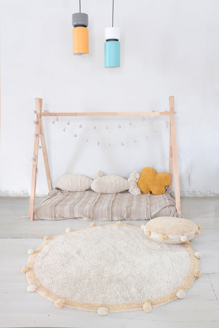 bubbly honey washable rug by lorena canals c bubbly hny 11