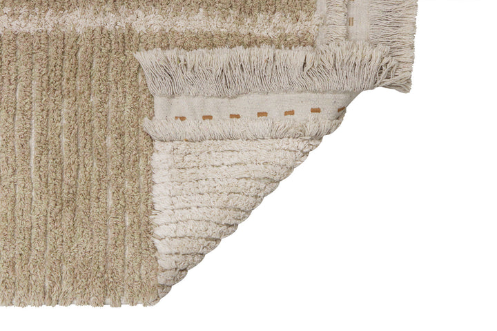 reversible duetto sage washable rug by lorena canals c duet sge l 17