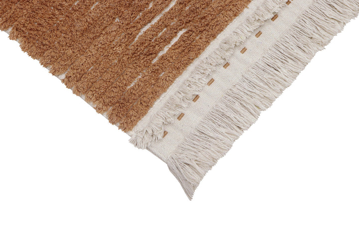 reversible duetto toffee washable rug by lorena canals c duet tof r 17