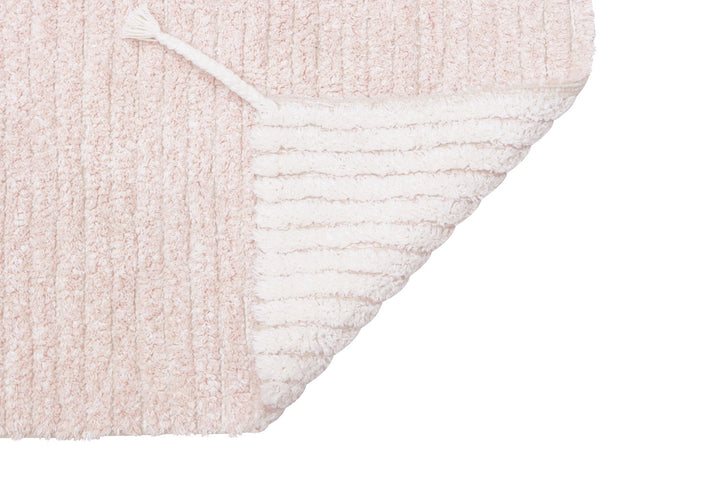 reversible gelato pink washable rug by lorena canals c gela pk s 7