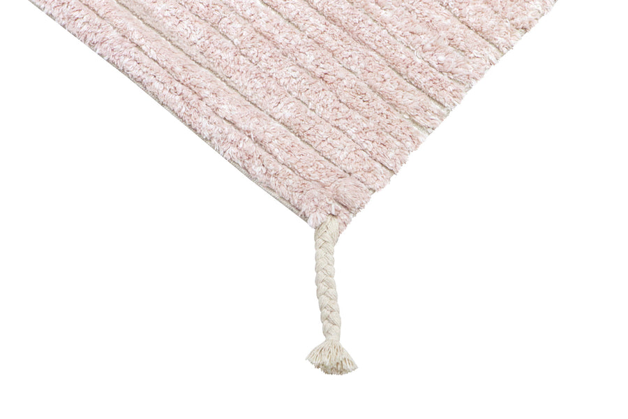 reversible gelato pink washable rug by lorena canals c gela pk s 1