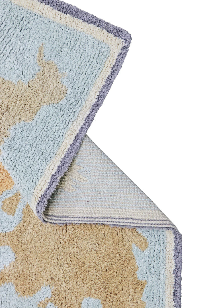 Mini Worldmap Washable Rug Lorena Canals C Mi Wmap 2