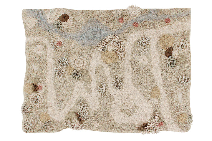 path of nature washable rug by lorena canals c path 1