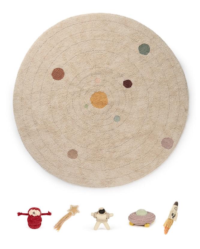 Rug Solar System Washable Play Lorena Canals C Play Solar 1